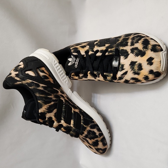 Adidas Torsion ZX Glux Leopard Print sneakers (womens size 6.5) - Picture 6 of 14